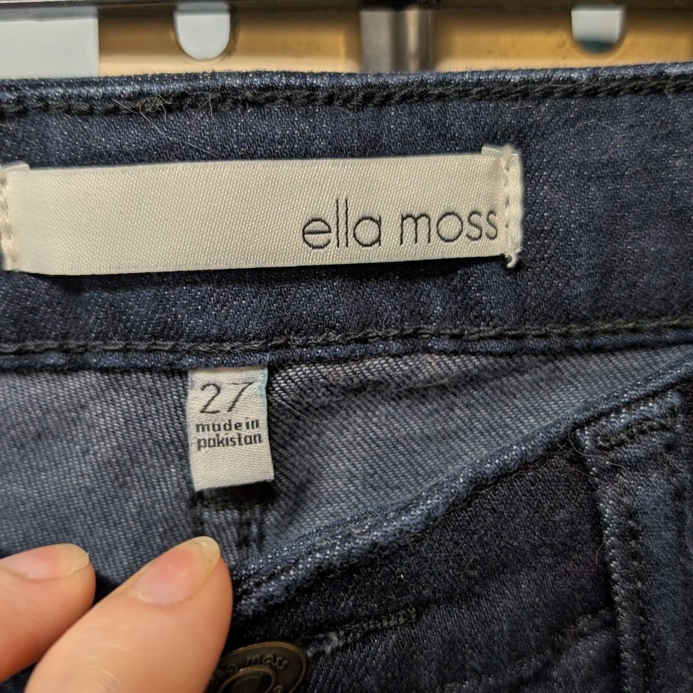 Ella Moss Denim Jeans with Silver Accents - Picture 5 of 8